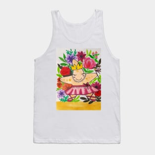 Floral Ballerina starfish 2 Tank Top